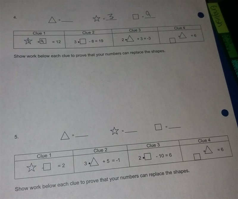 Answers?? i cant seem to find out what number is representing the shapes-example-1