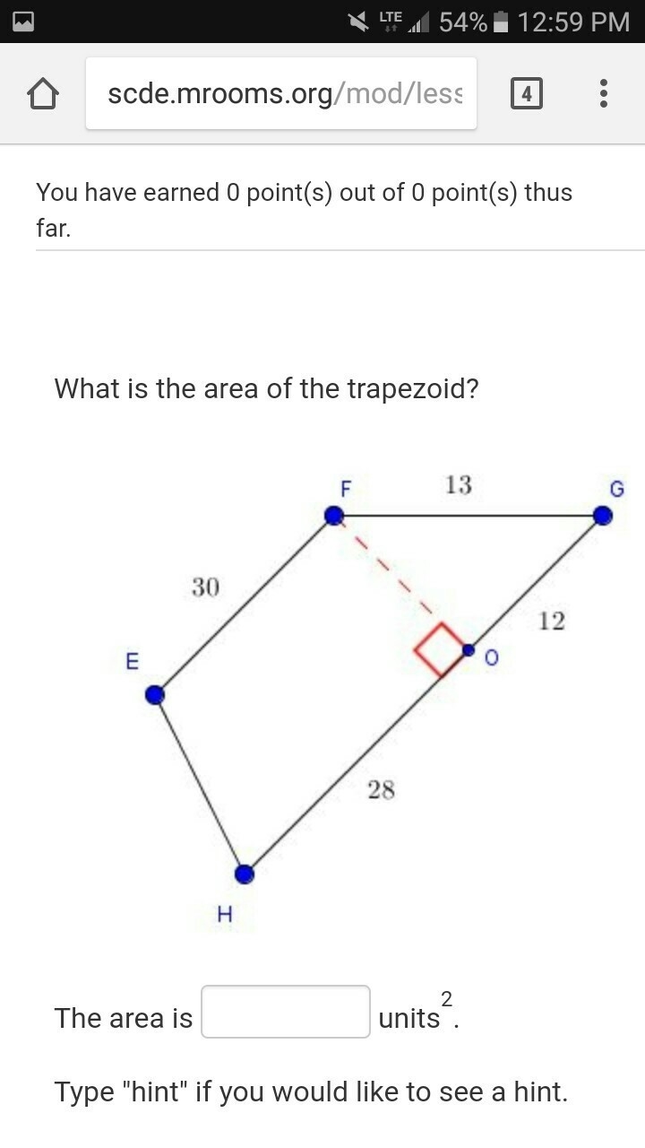 What is the area of the trapezoid?-example-1