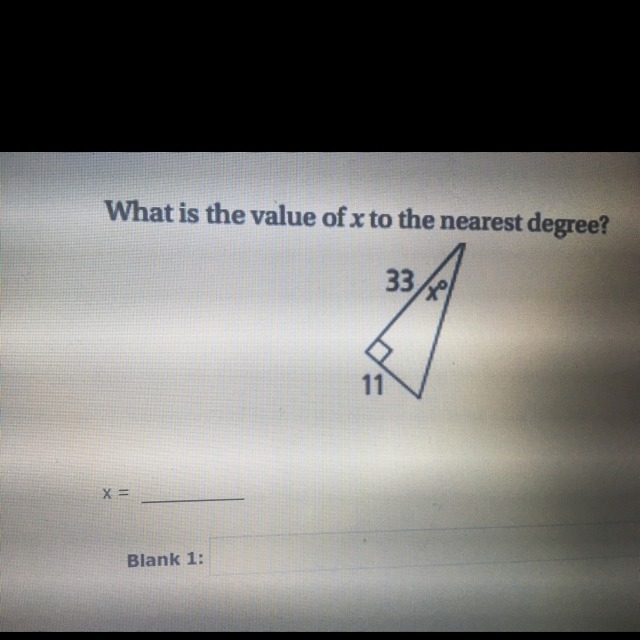 What is the value of x to the nearest degree-example-1