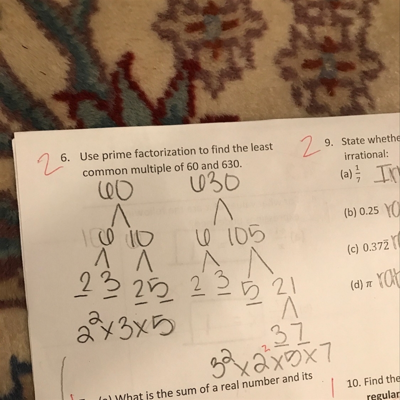 Math: Please help me I don’t understand and I need to do corrections.-example-1