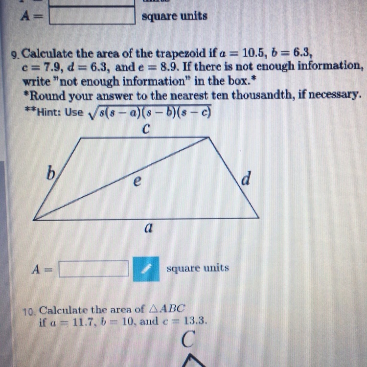 Really need help with number nine thank you :))-example-1