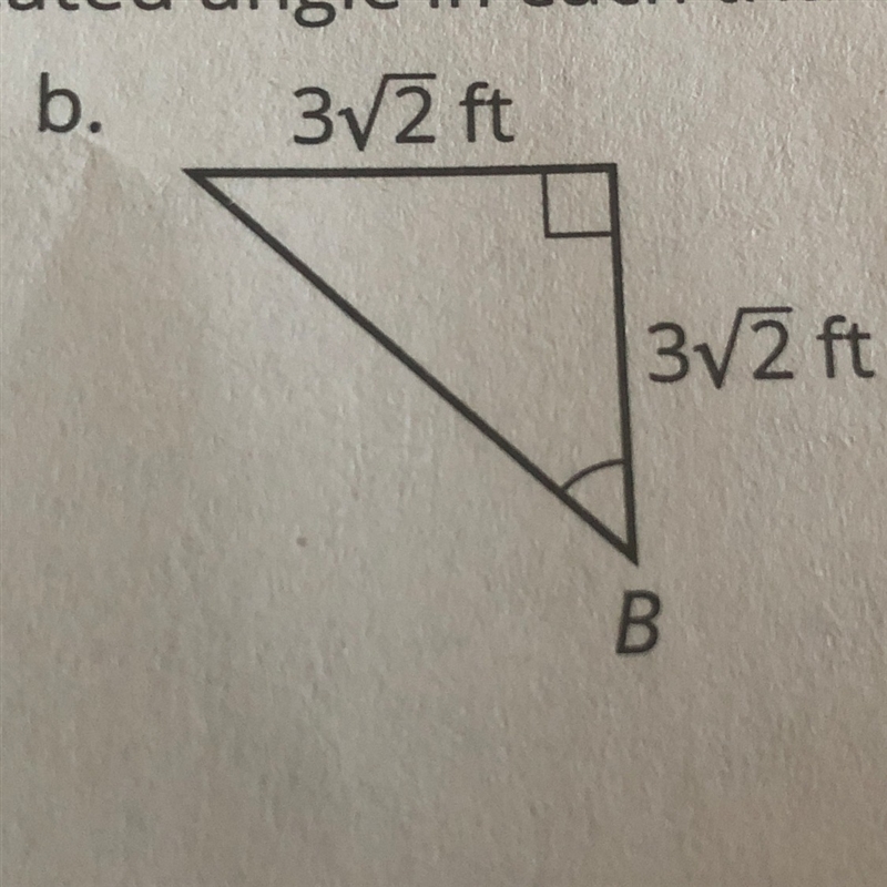 How do I calculate the tangent of the indicated angle?-example-1