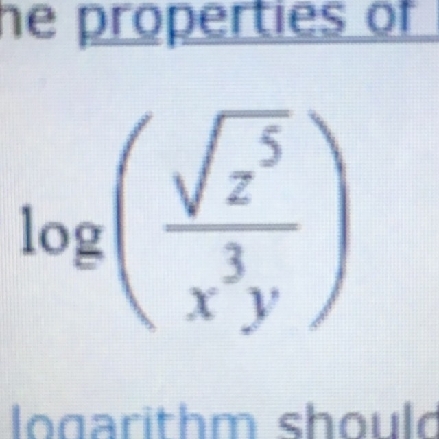 Expand a logarithmic expression-example-1