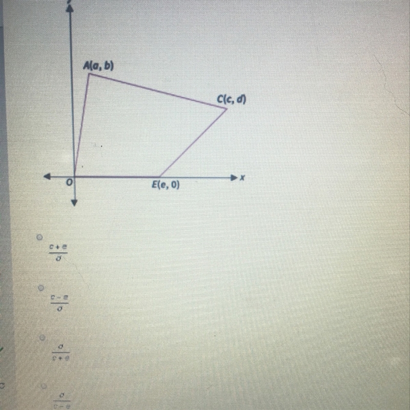 What is the slope of EC?-example-1