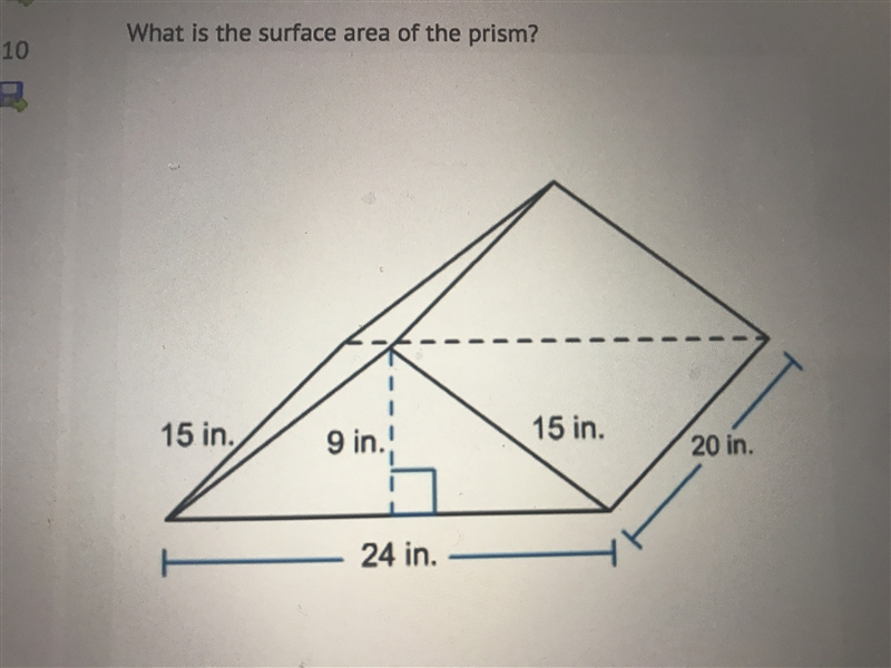 What is the surface area of the prism-example-1