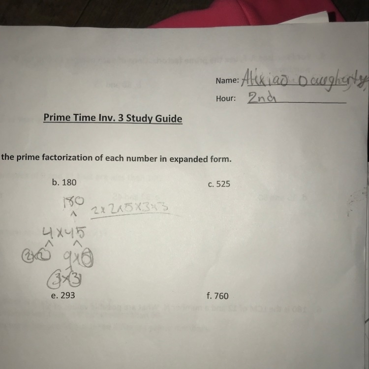 What is the prime factorization of 525-example-1