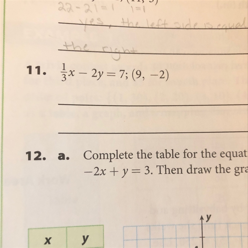 Number 11 has me a little confused please help-example-1