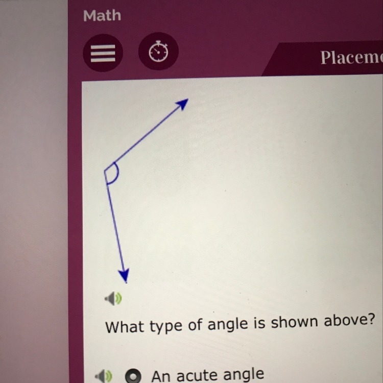 What type of angle is shown?-example-1