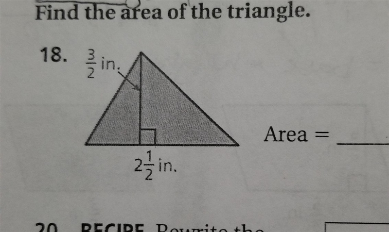 I can't find area of the triangle-example-1