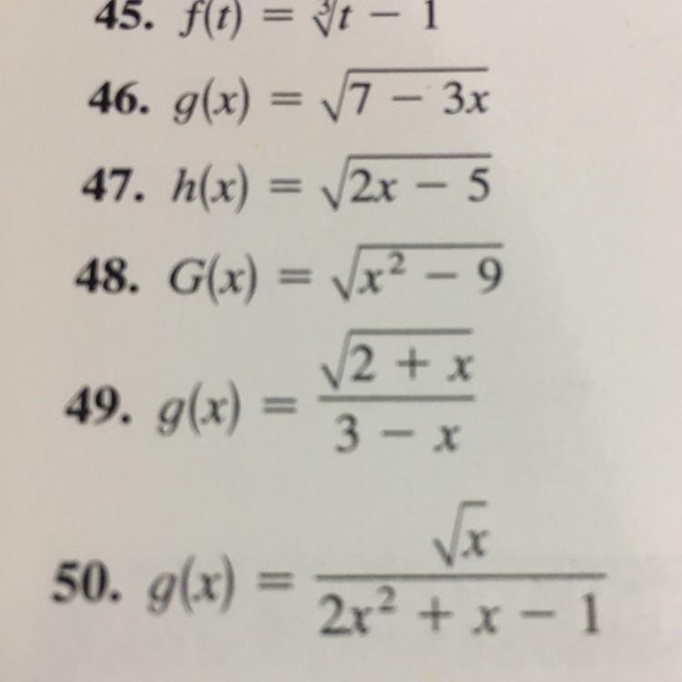 Find the domain of number 48!! Help-example-1