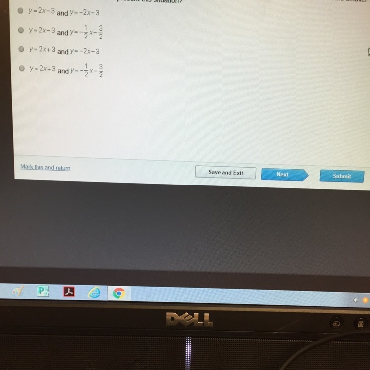 The difference between twice a number, x, and a smaller number, y, is 3. The sum of-example-1