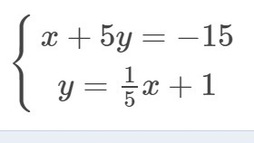 Please help! Which ordered pair is the solution to the system of equations?-example-1