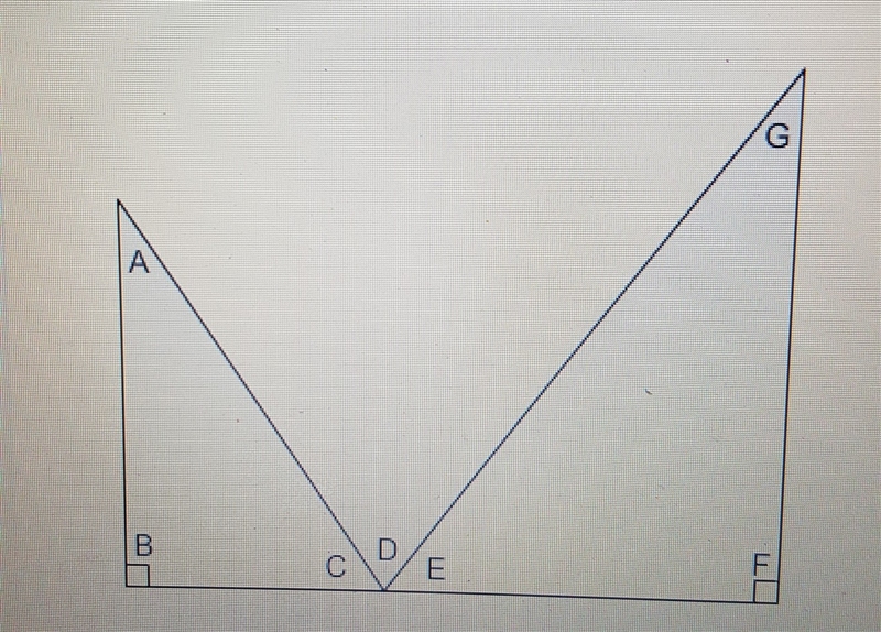 In the figure, angle D measures 71º and angle G measures 37º. What is the measurement-example-1