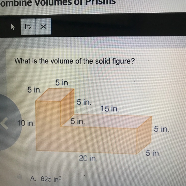 What is the volume of the figure-example-1