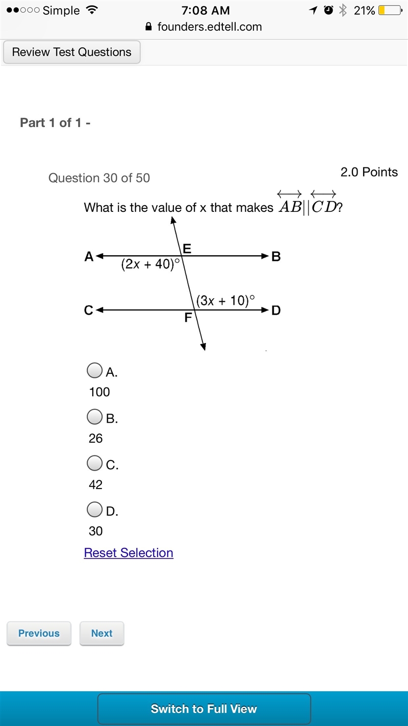 Geometry math question no Guessing and Please show work thank you-example-1