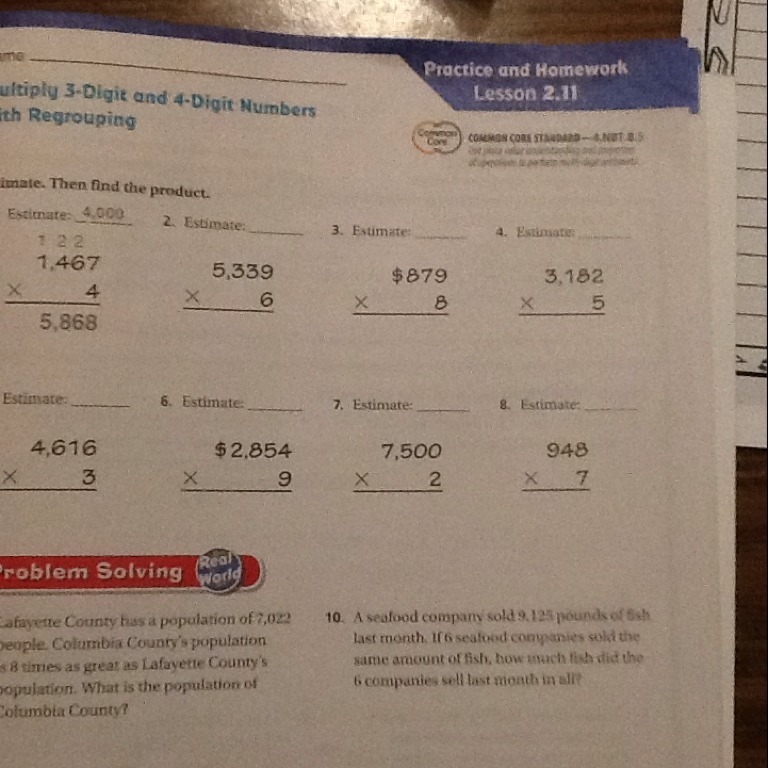 Estimate. Then find the product.-example-1