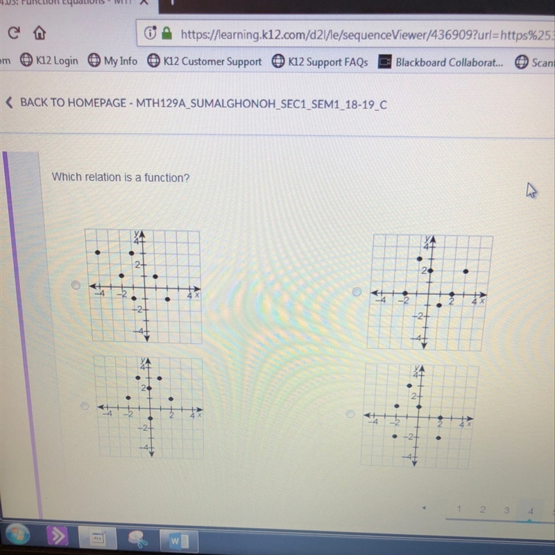 What relation is a function?-example-1