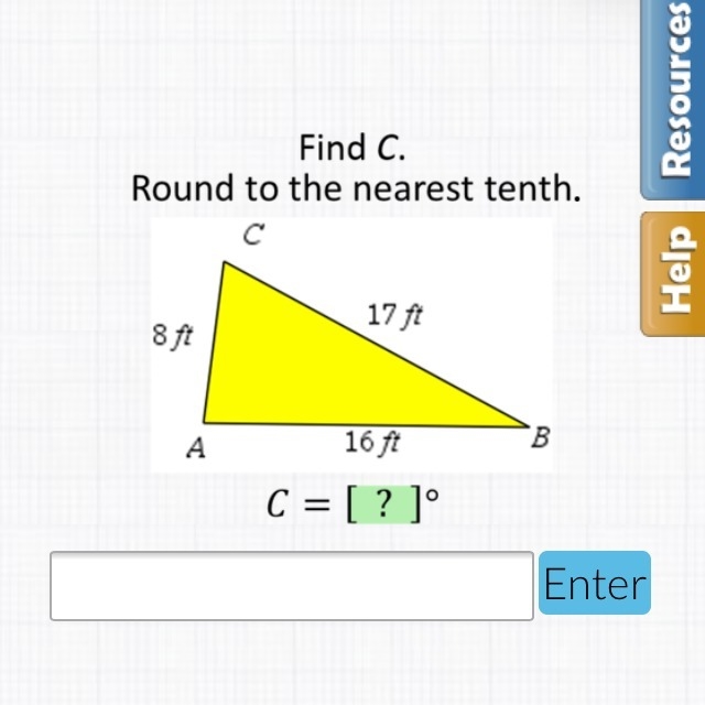 !!¡¡Geometry. Cosines/Sines.Include explanation and clear answer.-example-1