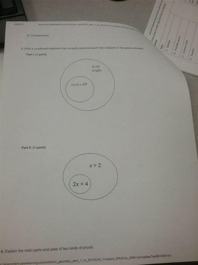 Write a conditional statement that correctly describes each venn diagram in the space-example-1