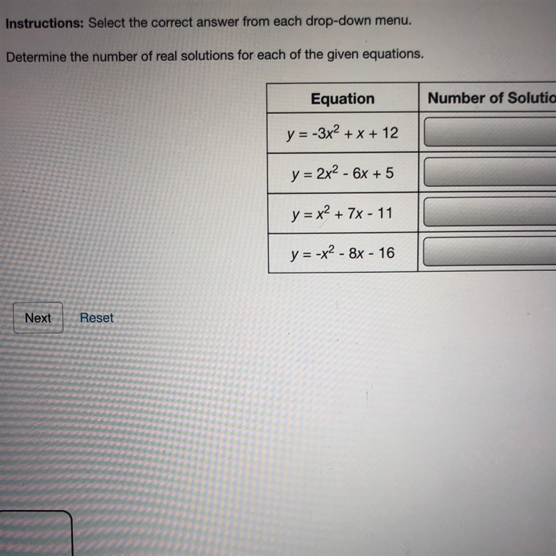 How many solutions per each equation?-example-1