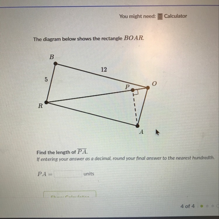 Find the length of the line PA.-example-1