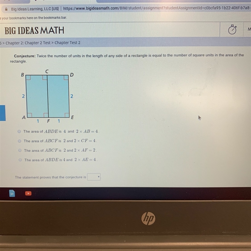 What does the statement prove?-example-1