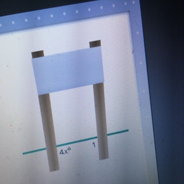 Two posts that hold up a sign are parallel. M < 1 = 75° use the given measurements-example-1