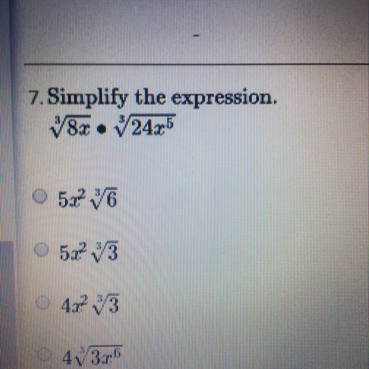 Simplify the expression-example-1