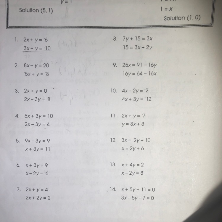 HELP PLEASE . Help solve while using elimination method!!!!-example-1