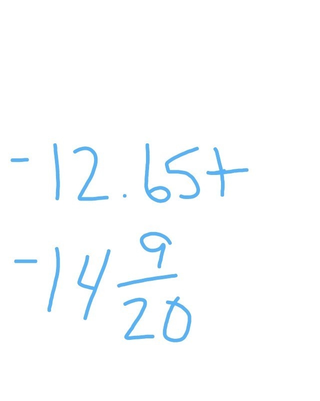 What is the sum of -25.65 and-14 9÷20-example-1