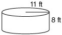 What is the surface area of the cylinder? (Use 3.14 for π.) 552.64 ft 2 1,312.52 ft-example-1