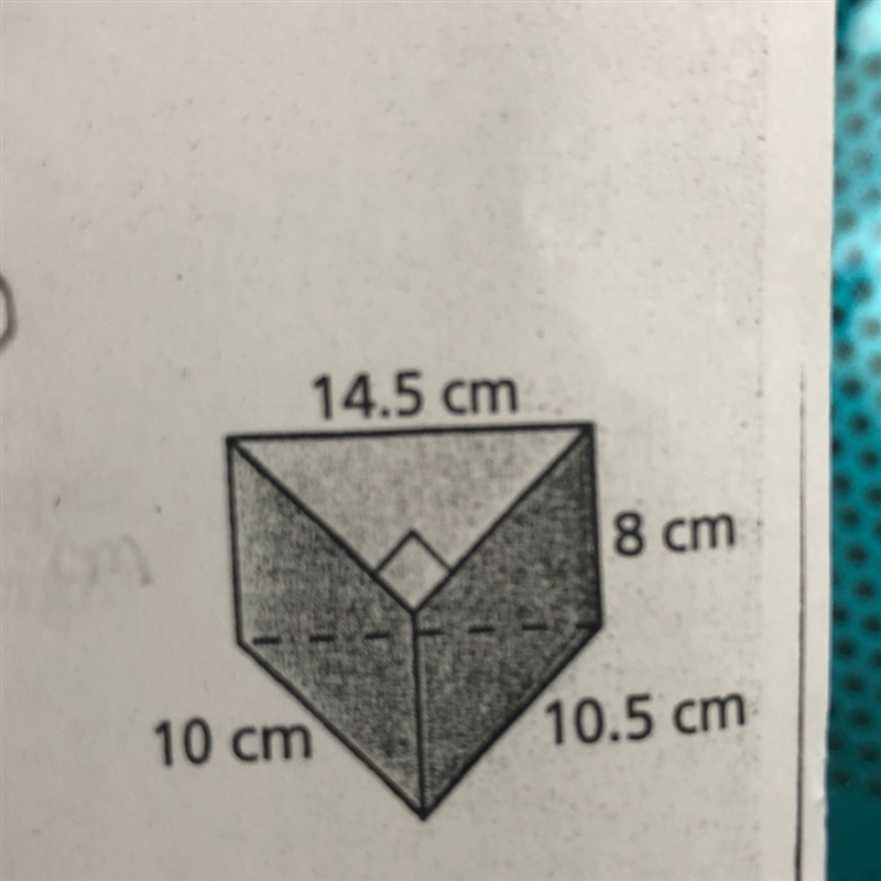 You buy a ring box as a birthday gift that is in the shape of a triangular prism. What-example-1