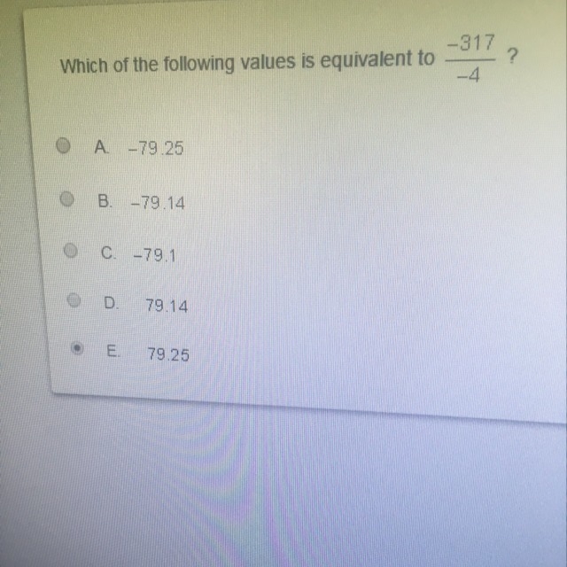 Which of the following values is equivalent to-example-1