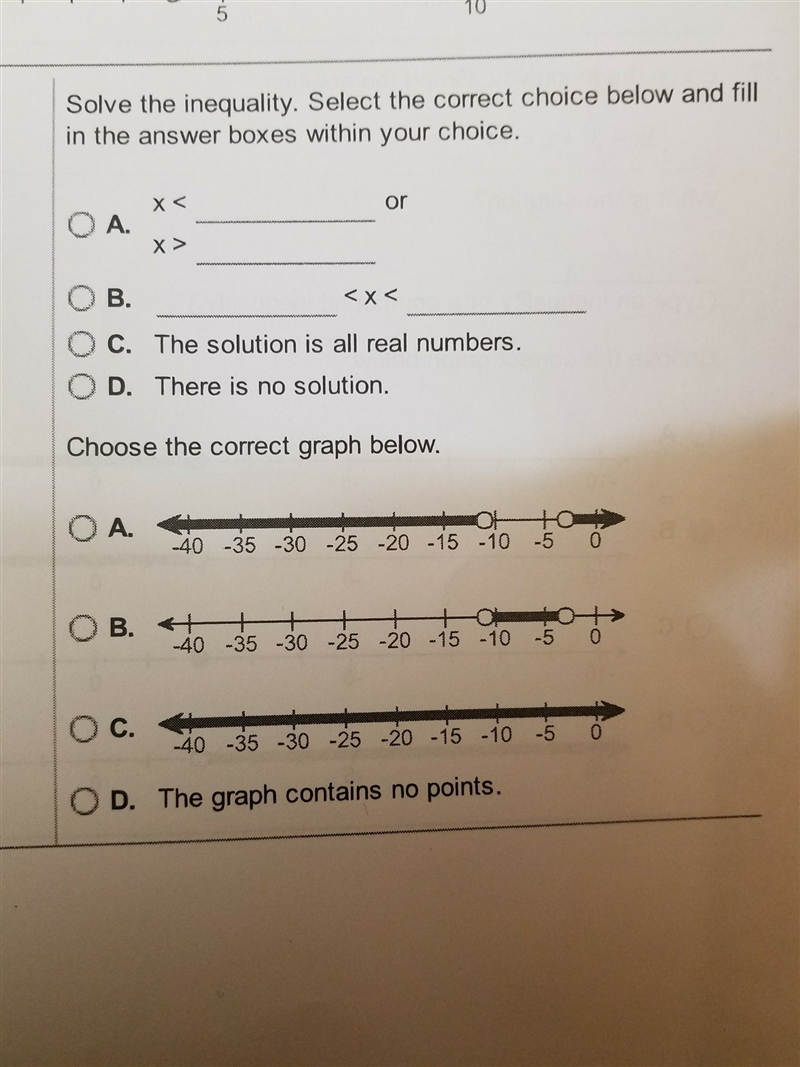 |x + 7| > 4 Solve the inequality-example-1