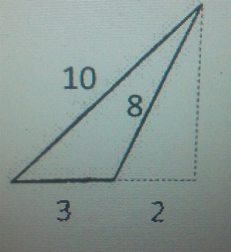 Find the area of the triangle. round to the nearest tenth.-example-1