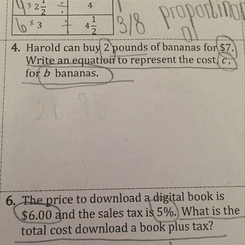 I bet nobody can answer number 4 with the work-example-1