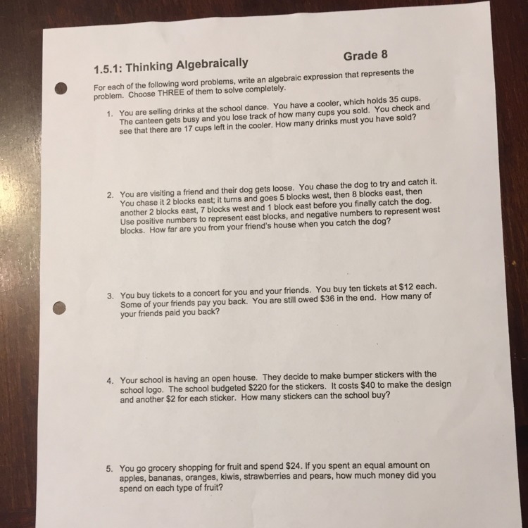 Please answer three it doesn’t just have to be from one person-example-1