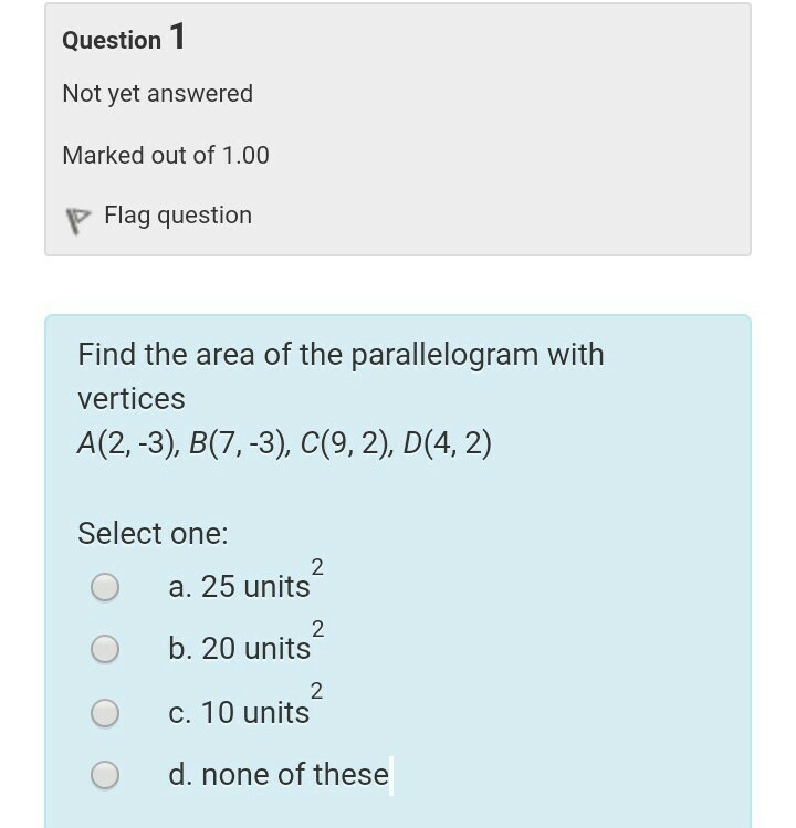 Find the area of the parallelogram with vertices-example-1