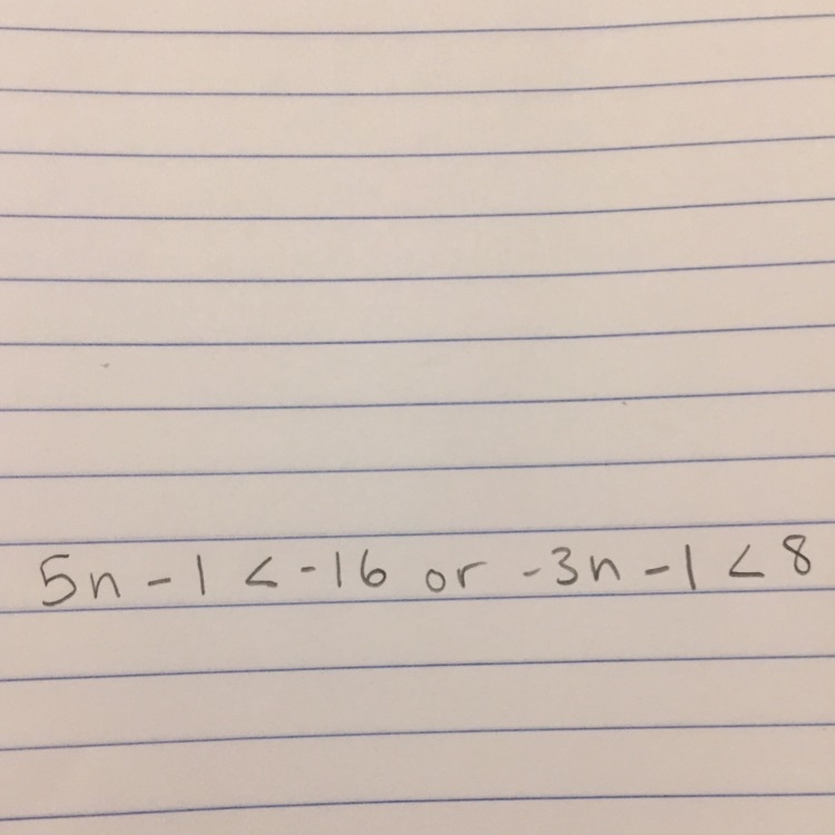 How do you solve this compound inequality???? Please show work!!! Thanks!!-example-1