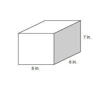 What is the surface area of this rectangular prism? 146 in2 292 in2 336 in2 584 in-example-1