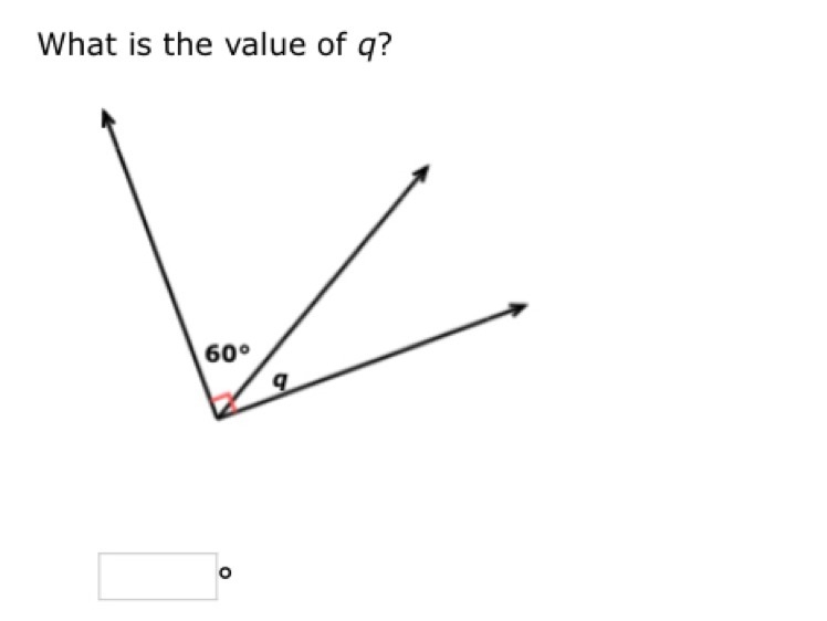 Can someone help me find the value of q? Thanks!-example-1