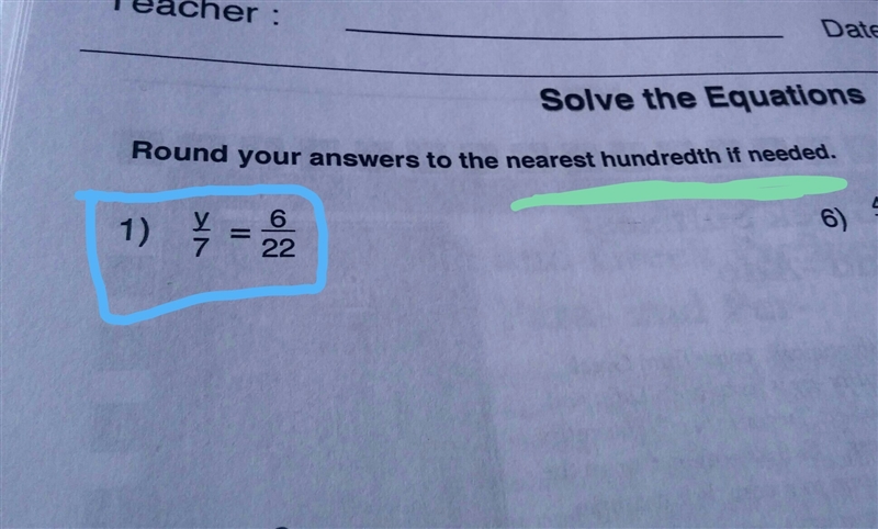 Plz someone help me with this question or find a website for it y/7 = 6/22-example-1