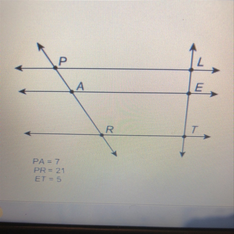 What is the length of segment LE?-example-1