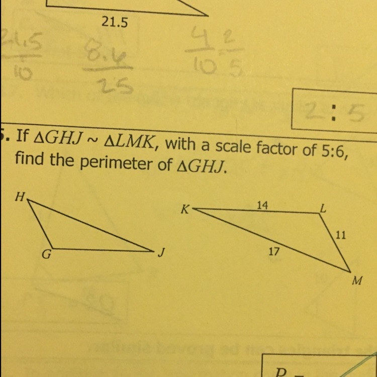 The perimeter of GHJ-example-1