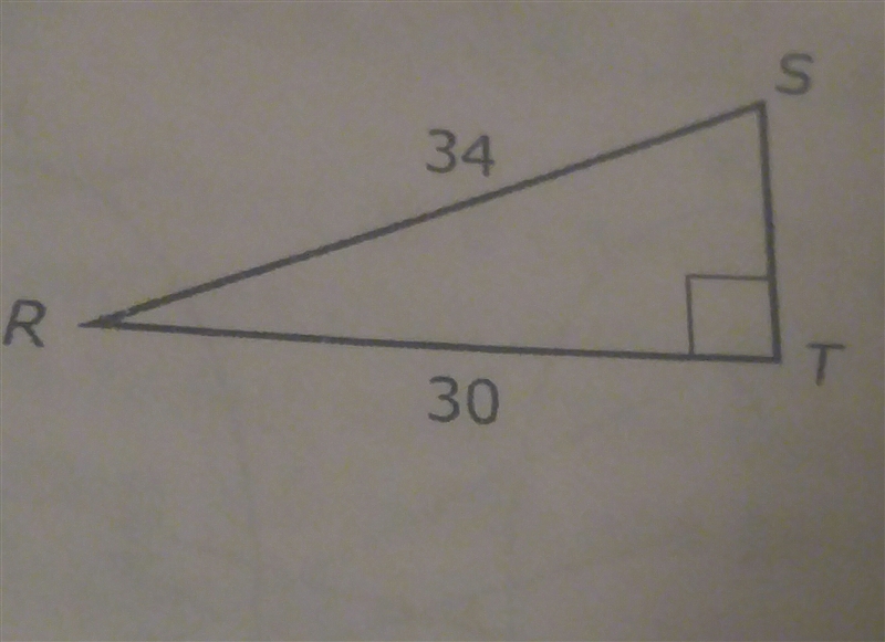 Tryangle RST is shown below. what is the perimeter of the tryangle-example-1