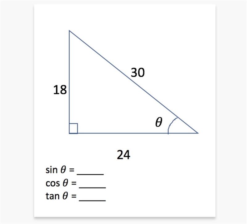 Please find the Sine, Cosine, and Tangent-example-1