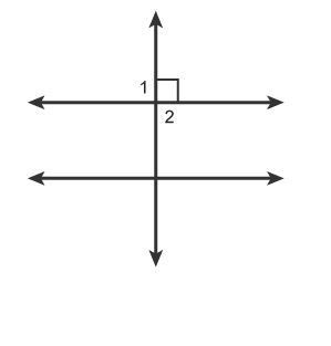 Which relationship describes angles 1 and 2? linear pair vertical angles complementary-example-1