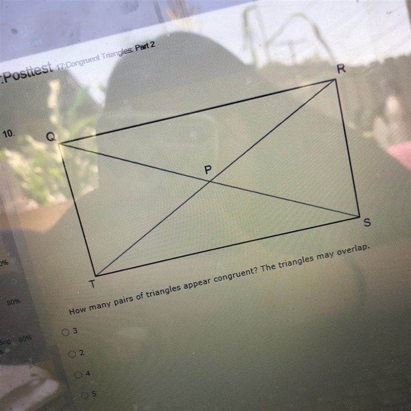 How many pairs of triangles appear congruent?he triangles may overlap-example-1