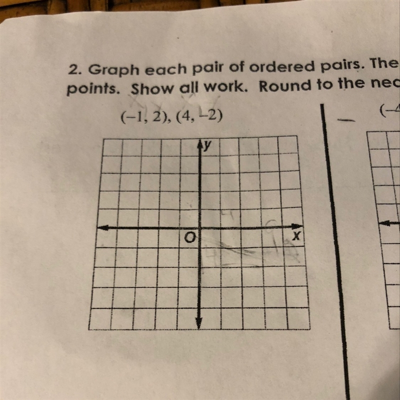 I don’t remember how to graph the Pythagorean theorem, please help-example-1