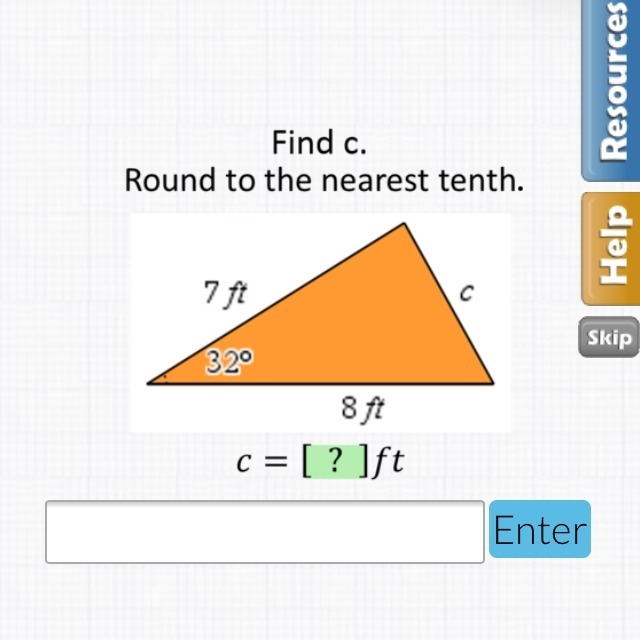 Cosines someone please help me. Include an explanation and a clear answer-example-1